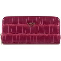 guess swnc62 16460 wallet accessories violet womens purse wallet in pu ...