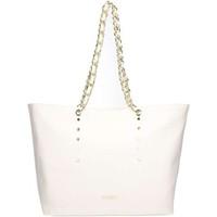 guess hwjoys p7224 shopping bag womens shopper bag in white