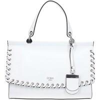 guess hwvy63 38190 shoulder bag womens shoulder bag in white