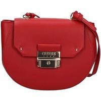 guess hwmae5 l7221 shoulder bag womens shoulder bag in red