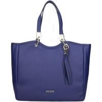 guess hwdesi p7124 shopping bag womens shopper bag in blue