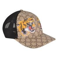 gucci tiger gg supreme basketball cap