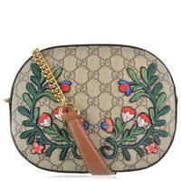 gucci embroidered camera bag