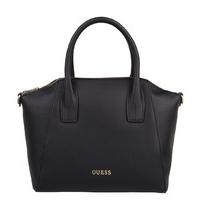 Guess-Handbags - Isabeau Medium Satchel - Black