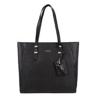 guess handbags gia tote black