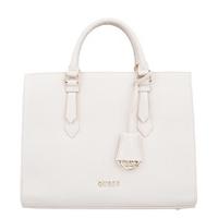 guess handbags charme satchel beige