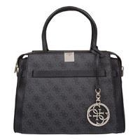 guess handbags christy girlfriend satchel black