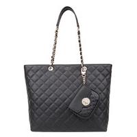 guess handbags wilson tote black