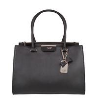 Guess-Handbags - Ryann Status Carryall - Black