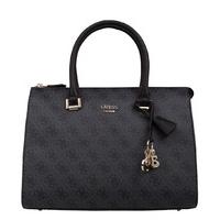 Guess-Handbags - Arianna Box Satchel - Grey