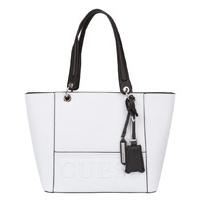 Guess-Handbags - Kamryn Tote - White