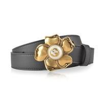 GUCCI Flower Buckle Belt