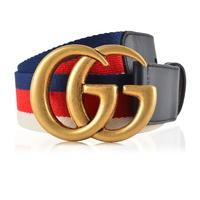 GUCCI Web Gg Buckle Belt