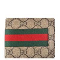 GUCCI Web Gg Supreme Wallet