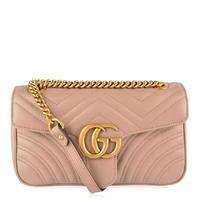 GUCCI Small Marmont Matalasse Shoulder Bag