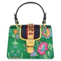 gucci floral jacquard sylvie mini bag