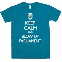 Guy Fawkes T Shirt - Blow Up Parliament