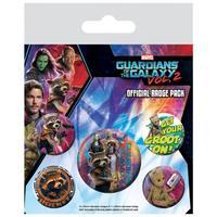 Guardians Of The Galaxy 2 Button Badge Set