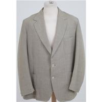 Gurtex, size 44, beige single breasted suit jacket