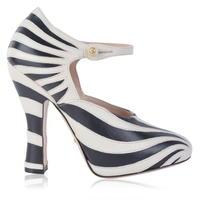 GUCCI Lesley Zebra Print Heels