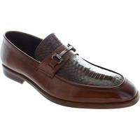 gucinari 912 e13a mens loafers casual shoes in brown