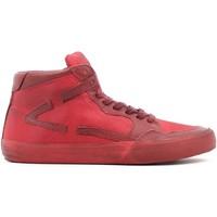 guess fmrg31 ele12 sneakers man mens shoes high top trainers in red