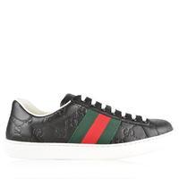 gucci ace low top trainers