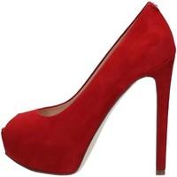 guess fleff1 sue07 heels womens court shoes in red