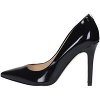 guess flbli1 pat08 heels womens court shoes in black