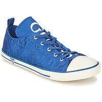 guess jacilyn womens shoes trainers in blue