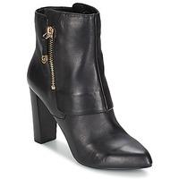 guess ivon womens low ankle boots in black