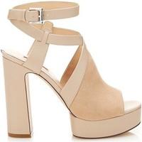 Guess FLLYA1 SUE09 High heeled sandals Women Beige women\'s Sandals in BEIGE