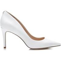 guess flben1 lea08 decollet women bianco womens court shoes in white