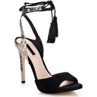 guess flaee1 sue03 high heeled sandals women black womens sandals in b ...