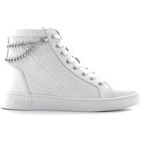 Guess FLGER1 LEA12 Sneakers Women Bianco women\'s Shoes (High-top Trainers) in white