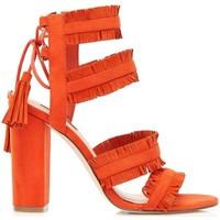 Guess FLECO1 SUE03 High heeled sandals Women Arancio women\'s Sandals in orange