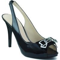 Guess woman shoe heel open women\'s Sandals in black