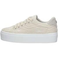 guess flsum2 fab12 sneakers womens shoes trainers in beige