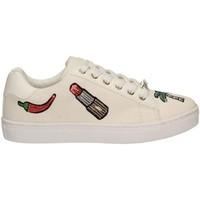 guess fljas2 fab12 sneakers women bianco womens shoes trainers in whit ...