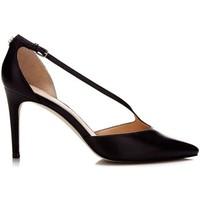 guess flbkk2 lea08 decollet women black womens court shoes in black