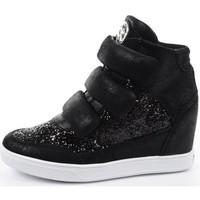 Guess BLACK women\'s Shoes (High-top Trainers) in multicolour
