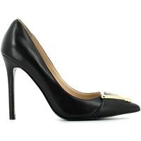 guess fl4bur lea08 women womens court shoes in black