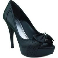 guess woman shoe salon elegant high heels womens court shoes in black