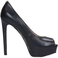 guess fleff1 lea07 heels womens court shoes in black