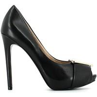 guess fl4abe lea07 decollet women womens court shoes in black