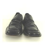 Gucci Made in Italy Black Size: 8.5 Leather Size: 8.5 - Black - Loafers