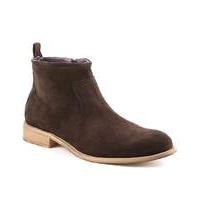 gucinari brown suede ankle boot