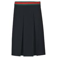 GUCCI Web Trim Pleated Skirt