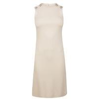 GUCCI Ribbed Sleeveless Shift Dress