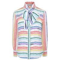 GUCCI Silk Pussybow Blouse